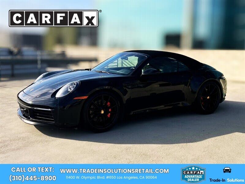 2020 Porsche 911 Carrera S Cabriolet RWD
