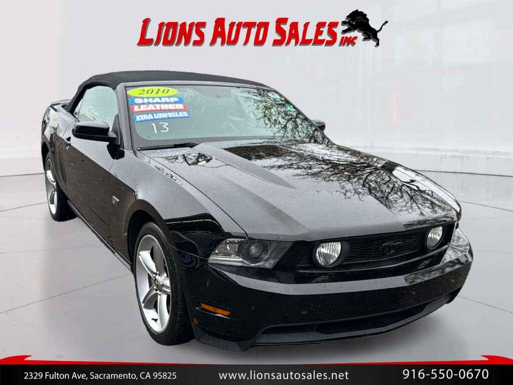2010 Ford Mustang GT Convertible RWD