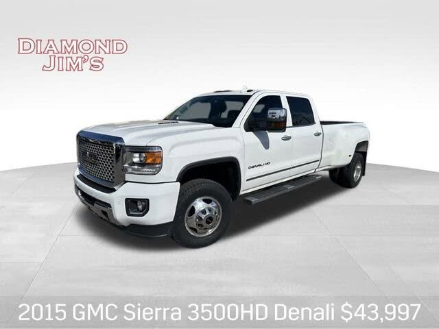 2015 GMC Sierra 3500HD Denali Crew Cab LB DRW 4WD