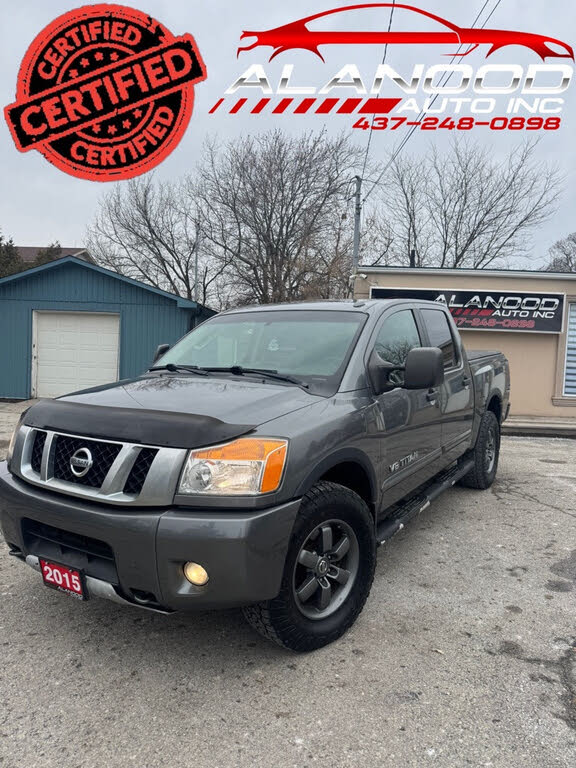 2015 Nissan Titan PRO-4X Crew Cab 4WD