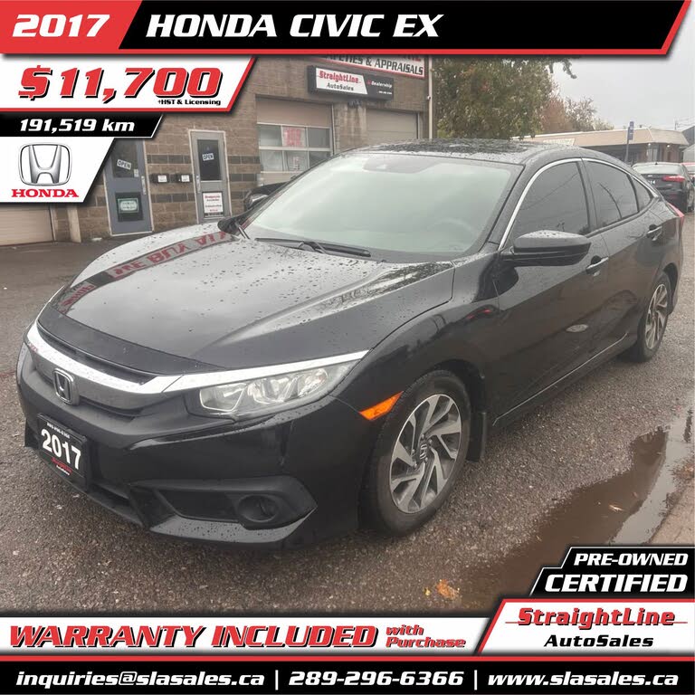 2017 Honda Civic EX with Honda Sensing