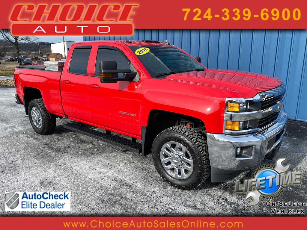 2016 Chevrolet Silverado 2500HD LT Double Cab 4WD