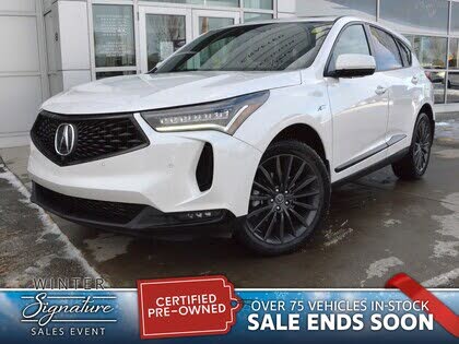 Acura RDX SH-AWD with Platinum Elite and A-SPEC Package 2023