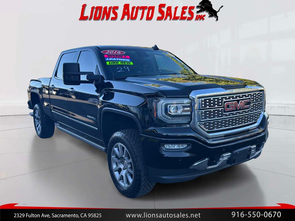 2016 GMC Sierra 1500 Denali Crew Cab 4WD