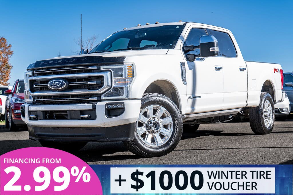 2022 Ford F-350 Super Duty Platinum Crew Cab 4WD