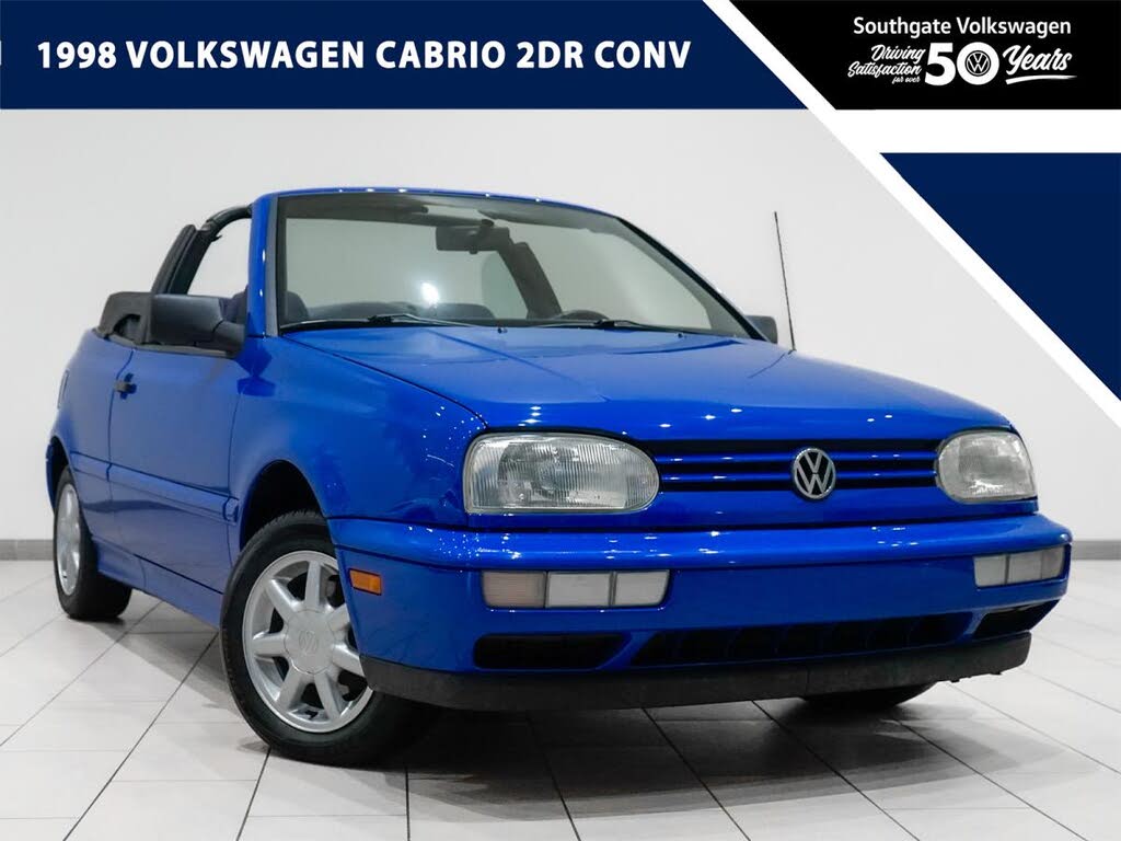 1998 Volkswagen Cabrio 2 Dr GL Convertible