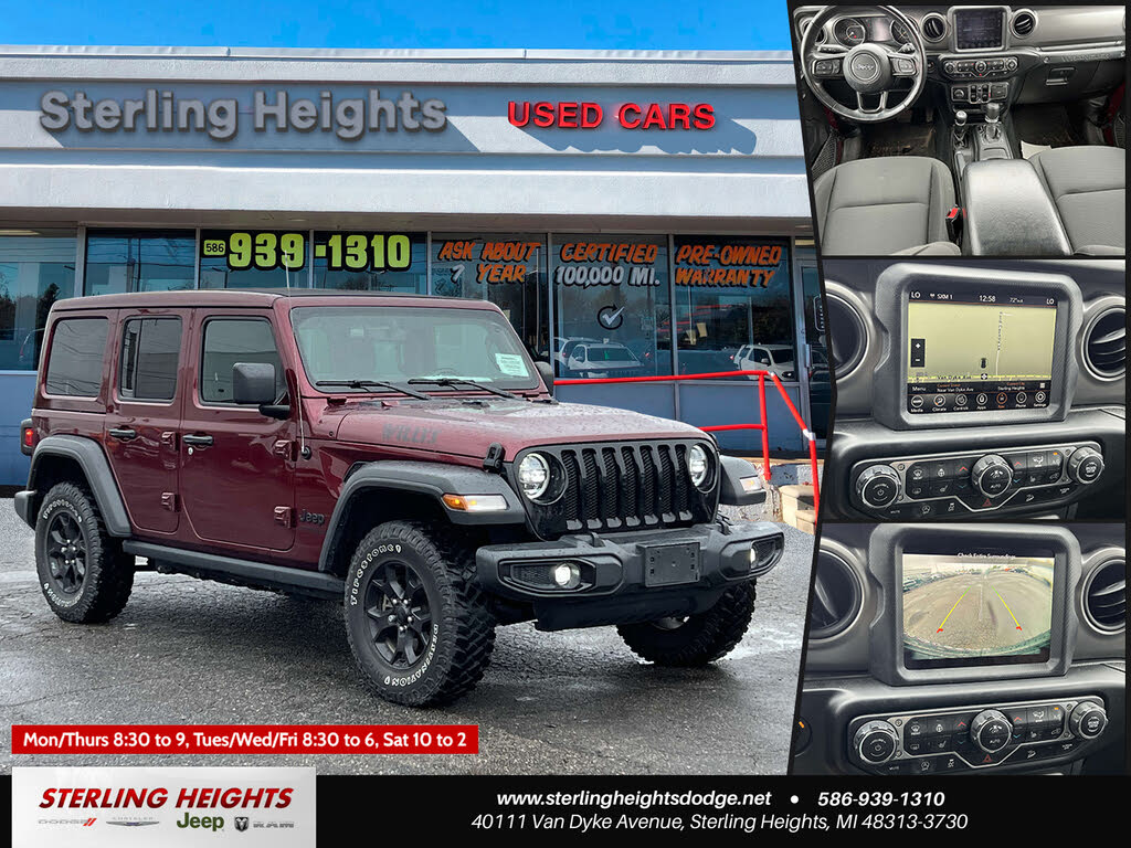 2021 Jeep Wrangler Unlimited Willys 4WD