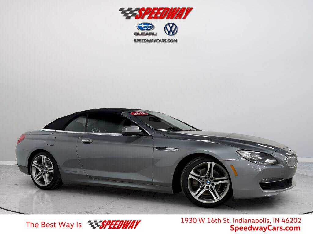 2012 BMW 6 Series 650i Convertible RWD
