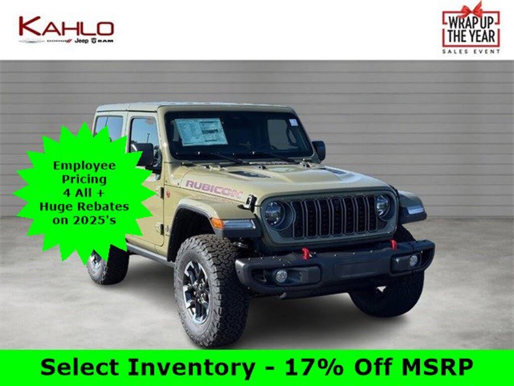 2025 Jeep Wrangler Rubicon X 2-Door4WD