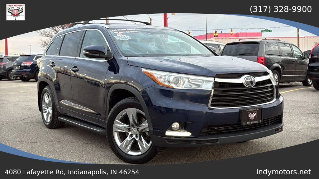 2014 Toyota Highlander Limited Platinum AWD