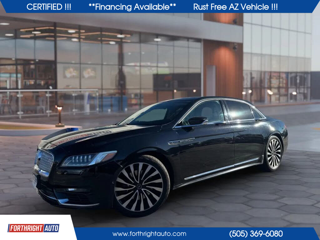 2017 Lincoln Continental Black Label AWD