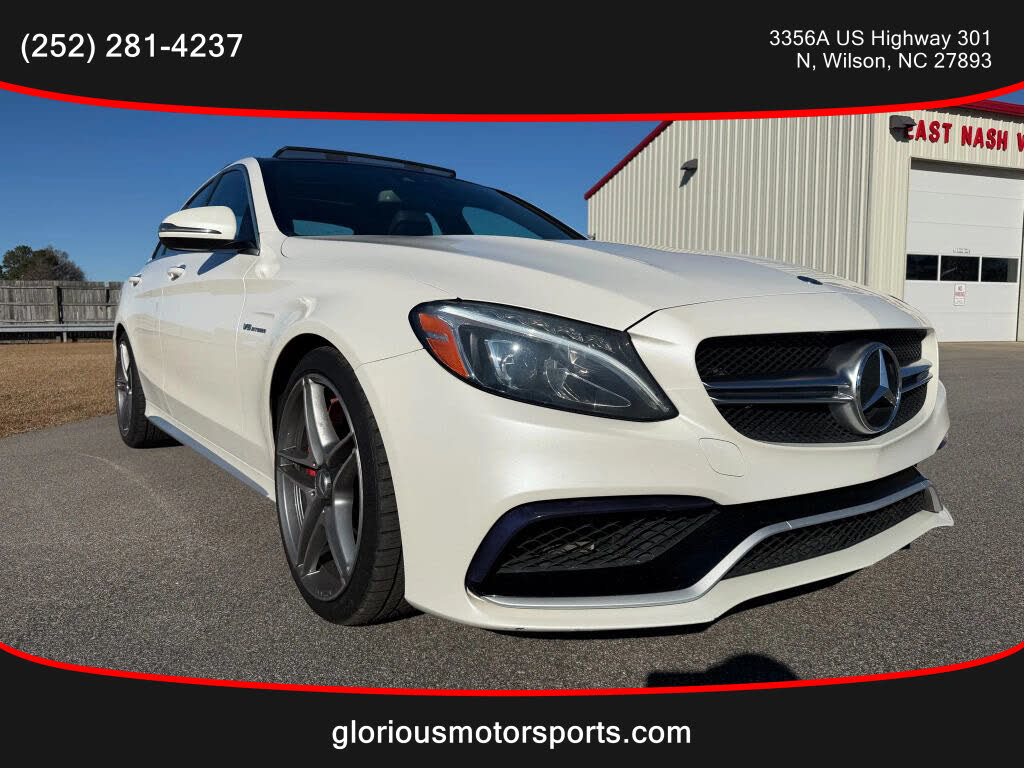 2017 Mercedes-Benz C-Class AMG C 63 S Sedan