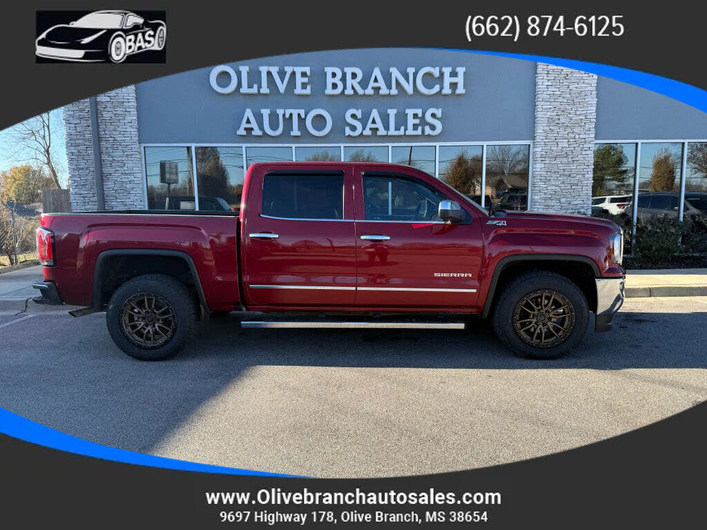 2018 GMC Sierra 1500 SLT Crew Cab 4WD