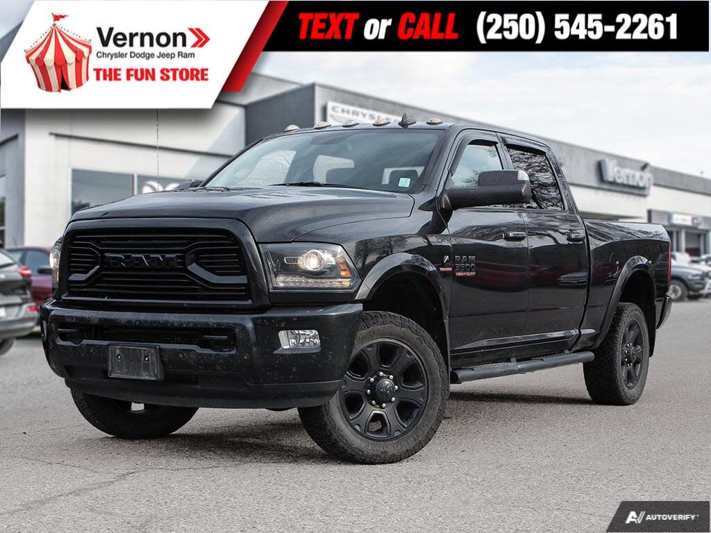 2018 RAM 3500 Laramie Crew Cab 4WD