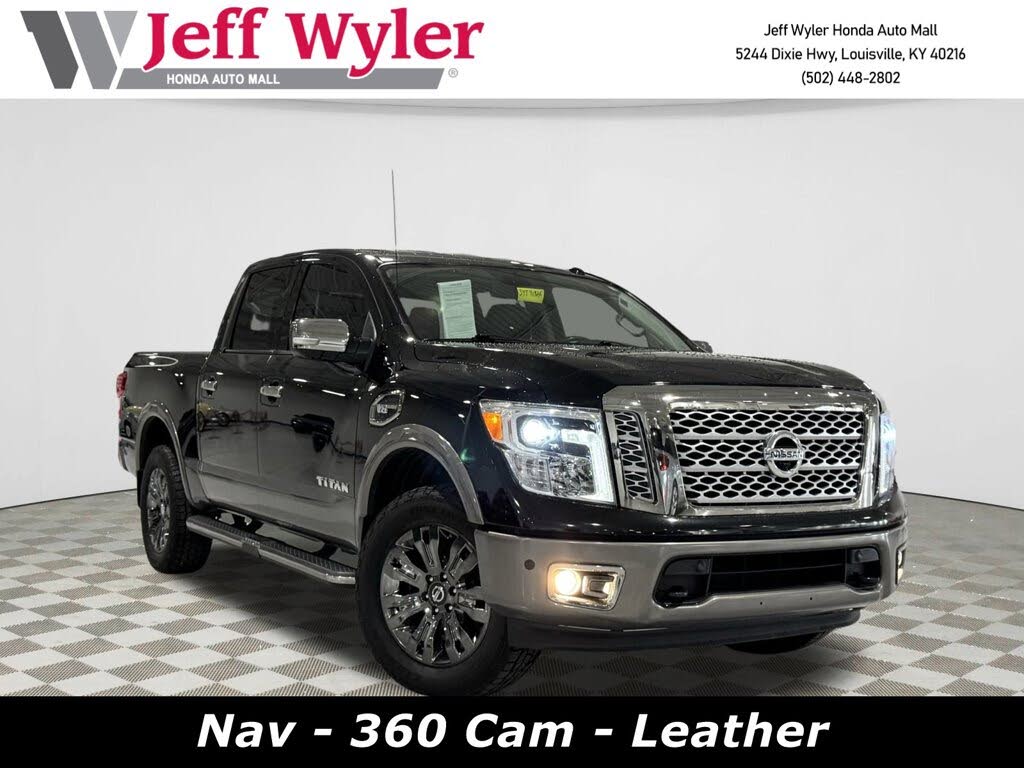 2017 Nissan Titan Platinum Reserve Crew Cab 4WD