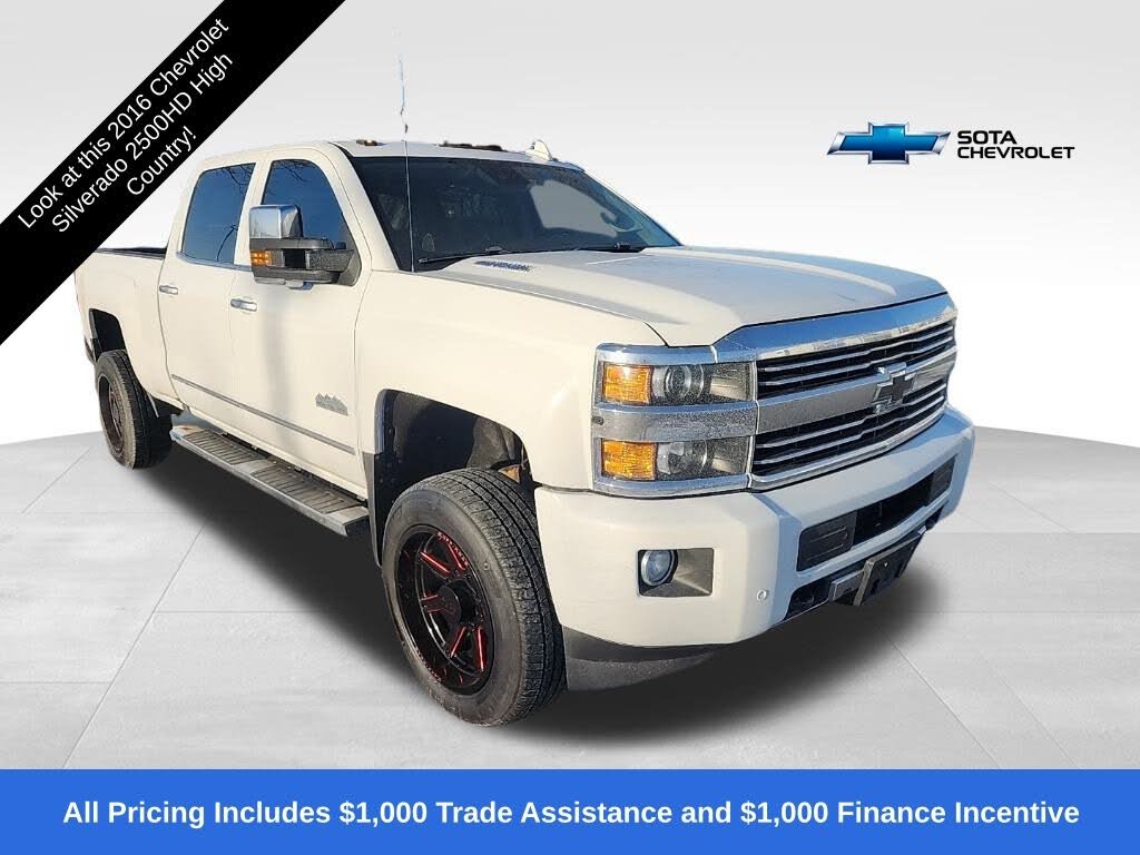 2016 Chevrolet Silverado 2500HD High Country Crew Cab 4WD