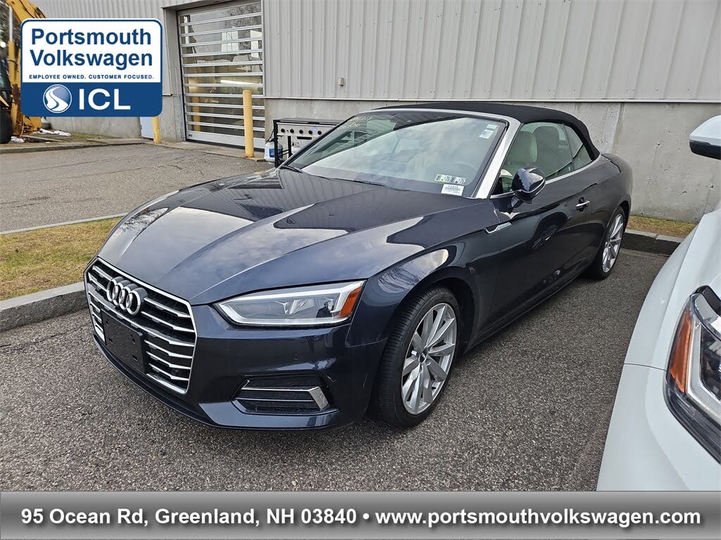 2018 Audi A5 2.0T quattro Premium Plus Cabriolet AWD
