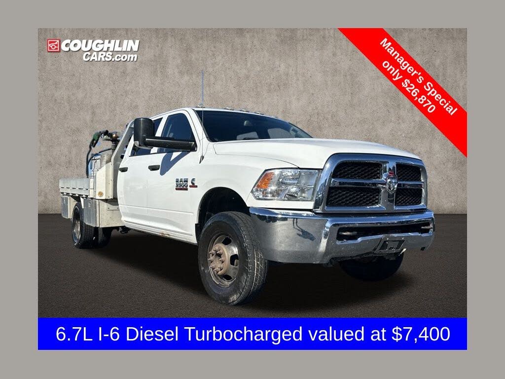 2016 RAM 3500 Chassis Tradesman Crew Cab 4WD