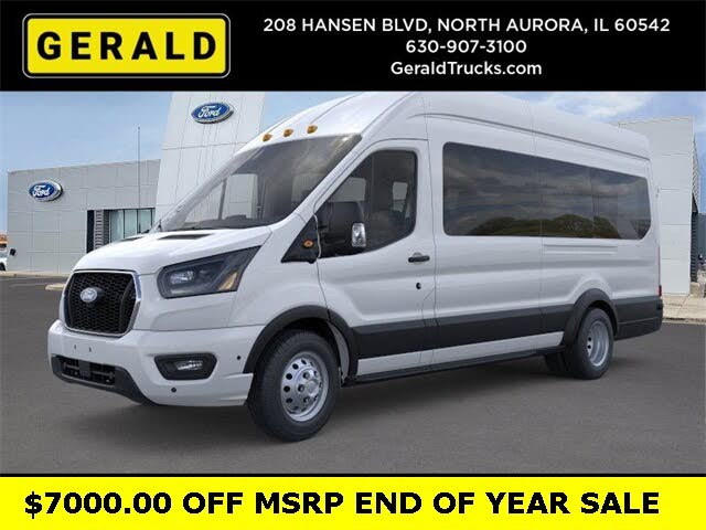 2026 Ford Transit Passenger 350 HD XLT High Roof Extended LB DRW RWD