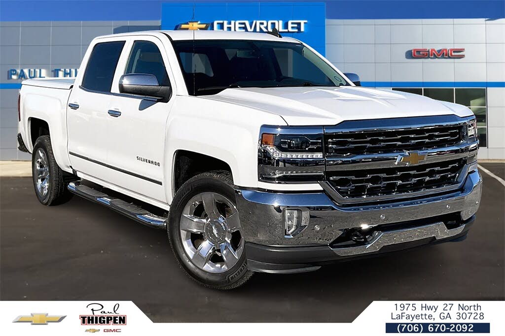 2018 Chevrolet Silverado 1500 LTZ Crew Cab RWD