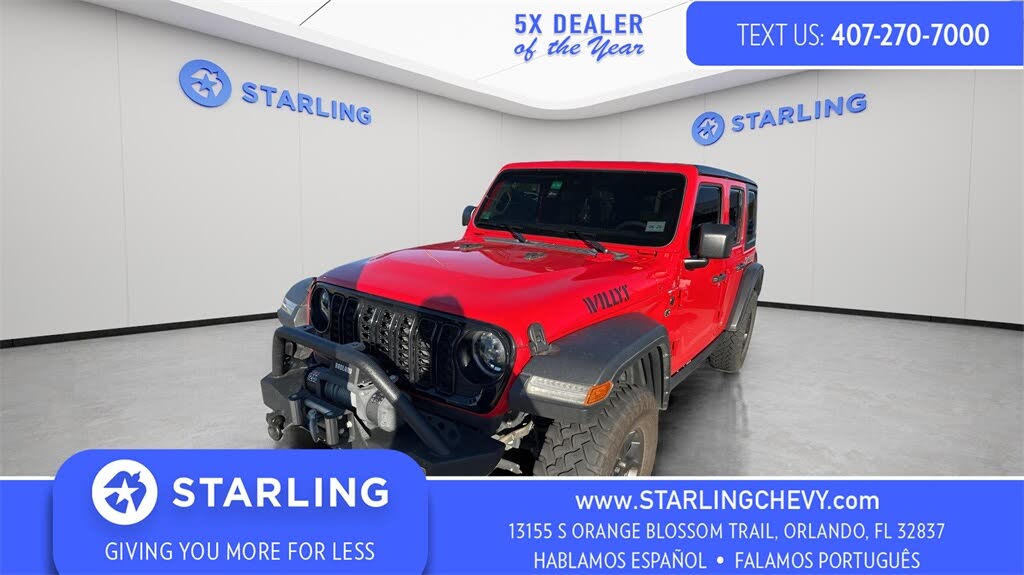 2024 Jeep Wrangler Willys 4-Door 4WD