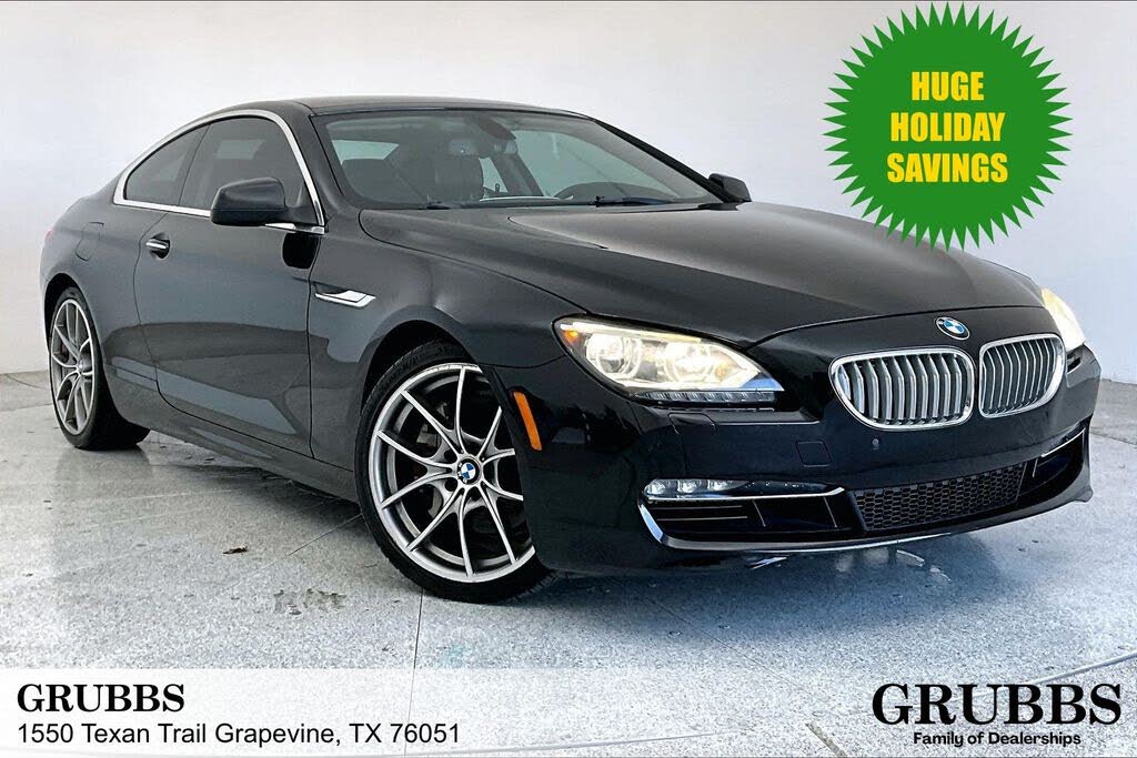 2012 BMW 6 Series 650i Coupe RWD