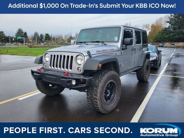 2016 Jeep Wrangler Unlimited Rubicon 4WD