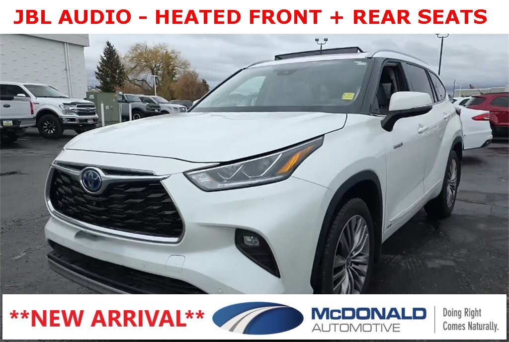2021 Toyota Highlander Hybrid Platinum AWD