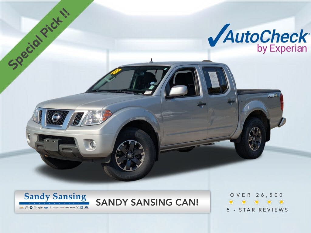 2018 Nissan Frontier PRO-4X Crew Cab 4WD
