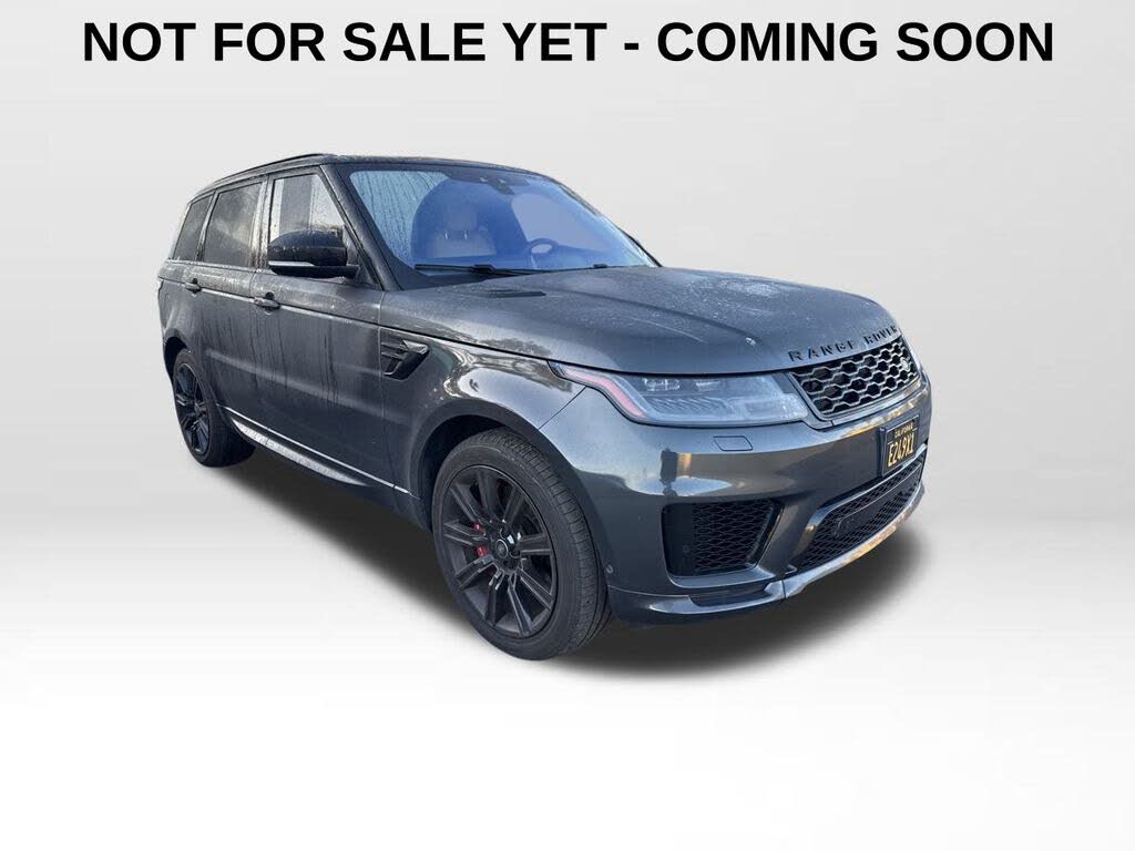 2020 Land Rover Range Rover Sport HST 4WD