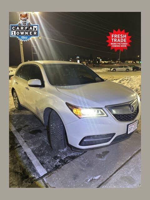 2016 Acura MDX SH-AWD with Technology and AcuraWatch Plus Package