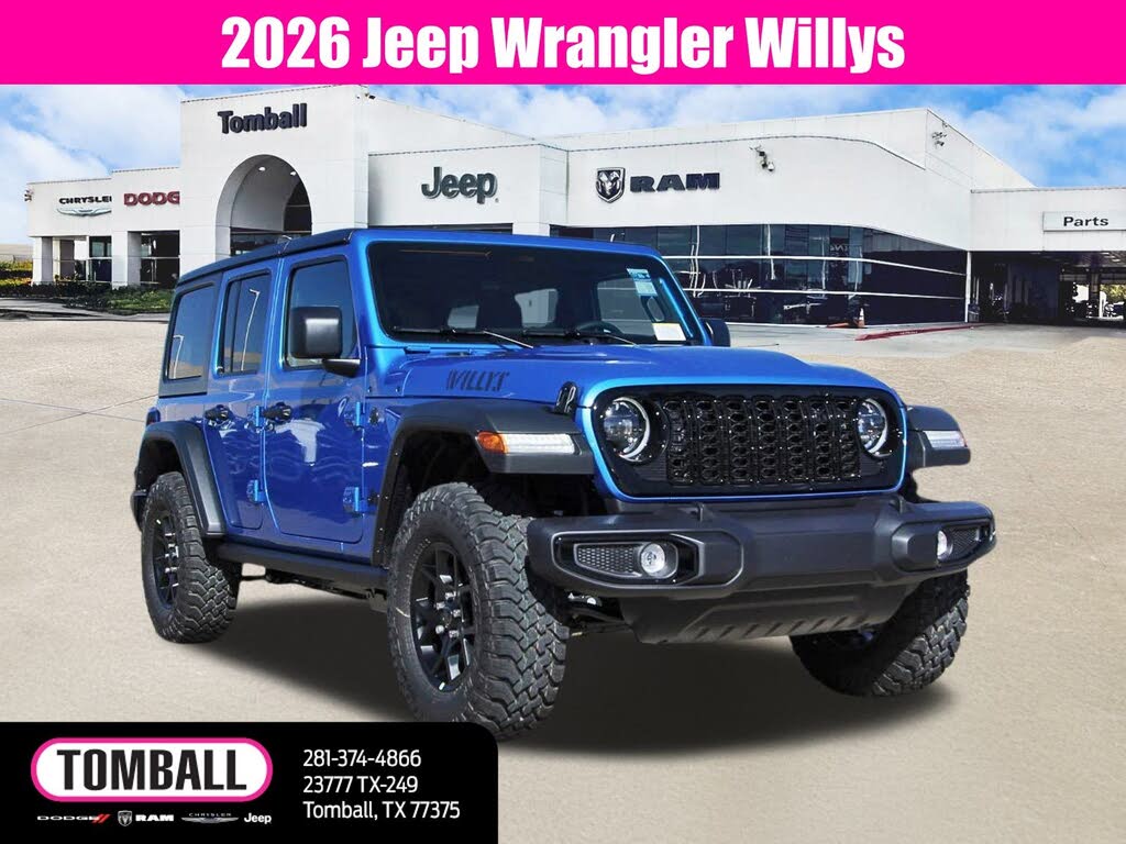 2026 Jeep Wrangler Willys 4-Door 4WD