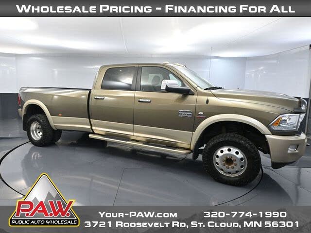 2015 RAM 3500 Laramie Longhorn Crew Cab LB DRW 4WD