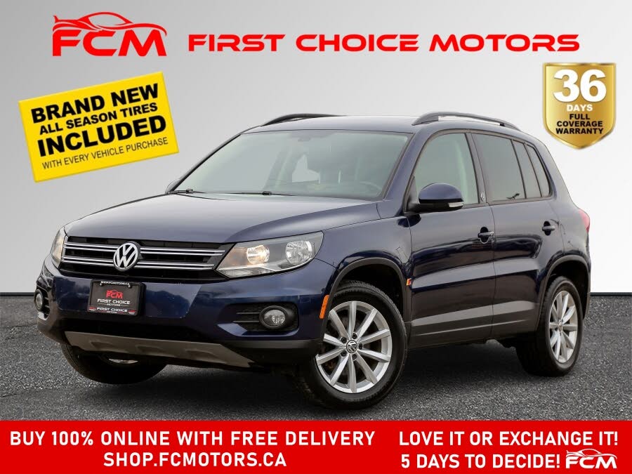 2017 Volkswagen Tiguan Wolfsburg 4Motion