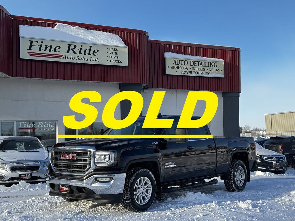 2018 GMC Sierra 1500 SLE Double Cab 4WD