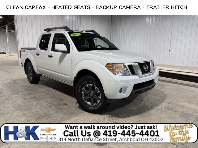 2018 Nissan Frontier PRO-4X Crew Cab 4WD