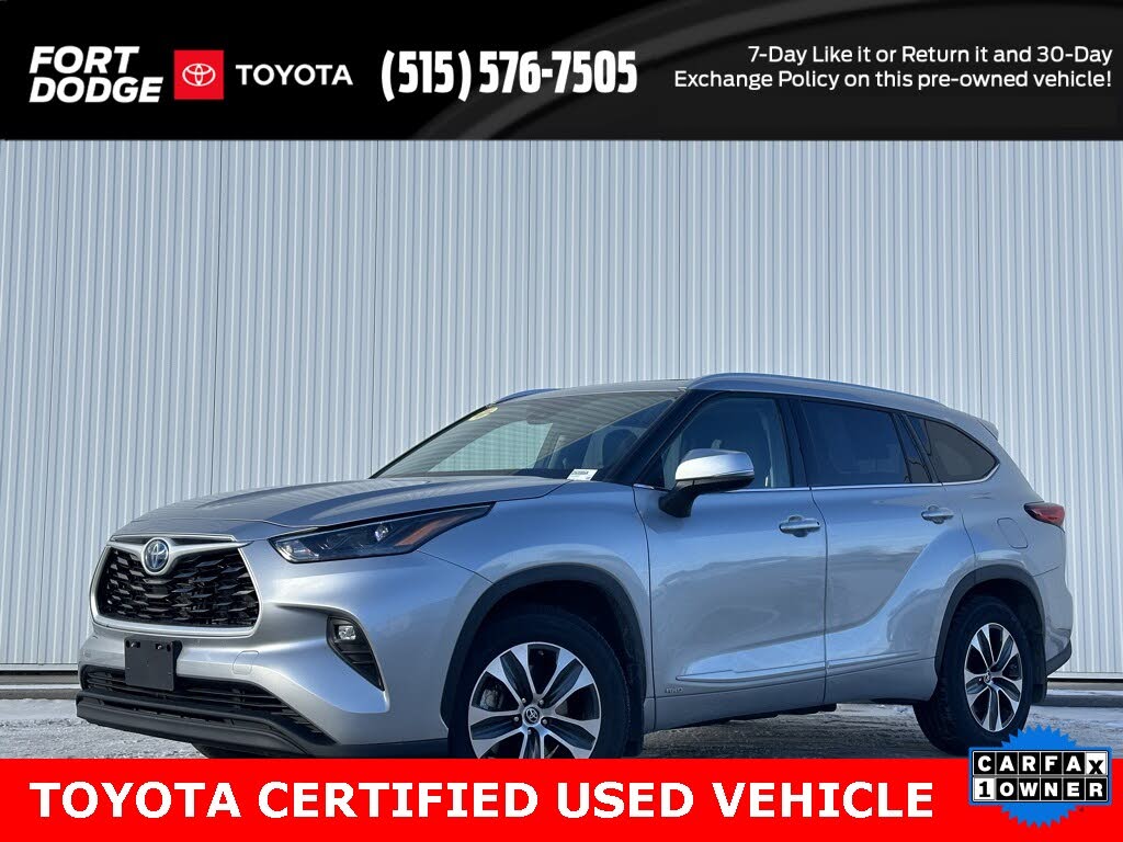 2022 Toyota Highlander Hybrid XLE AWD