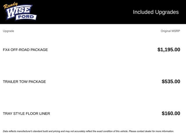 2025 Ford Ranger Lariat SuperCrew 4WD