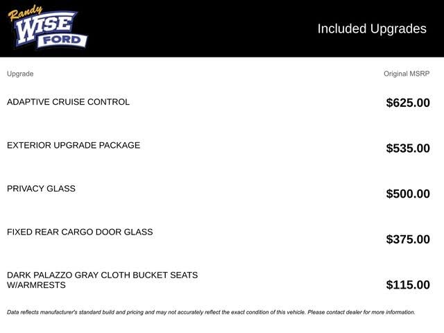 2025 Ford Transit Cargo 250 Medium Roof LB AWD