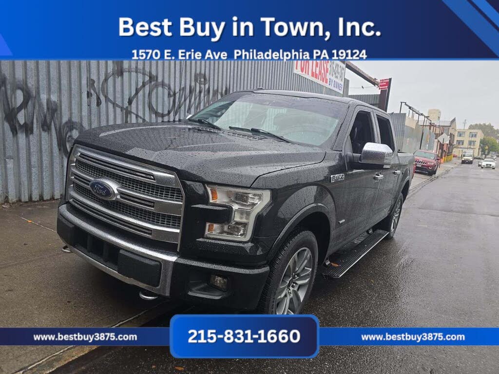 2016 Ford F-150 Platinum SuperCrew 4WD