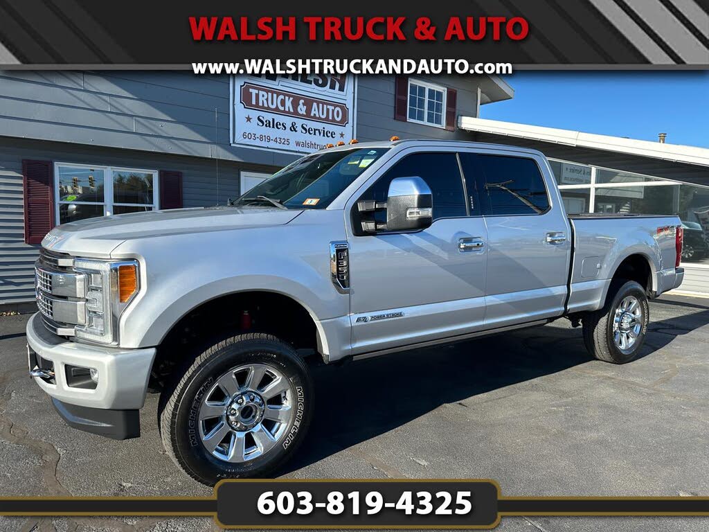 2017 Ford F-350 Super Duty Platinum Crew Cab 4WD