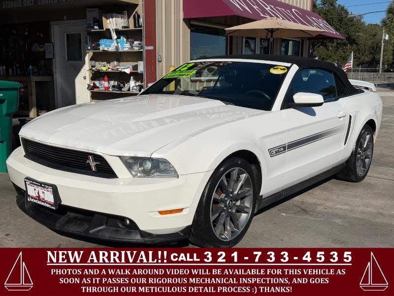 2012 Ford Mustang GT Premium Convertible RWD