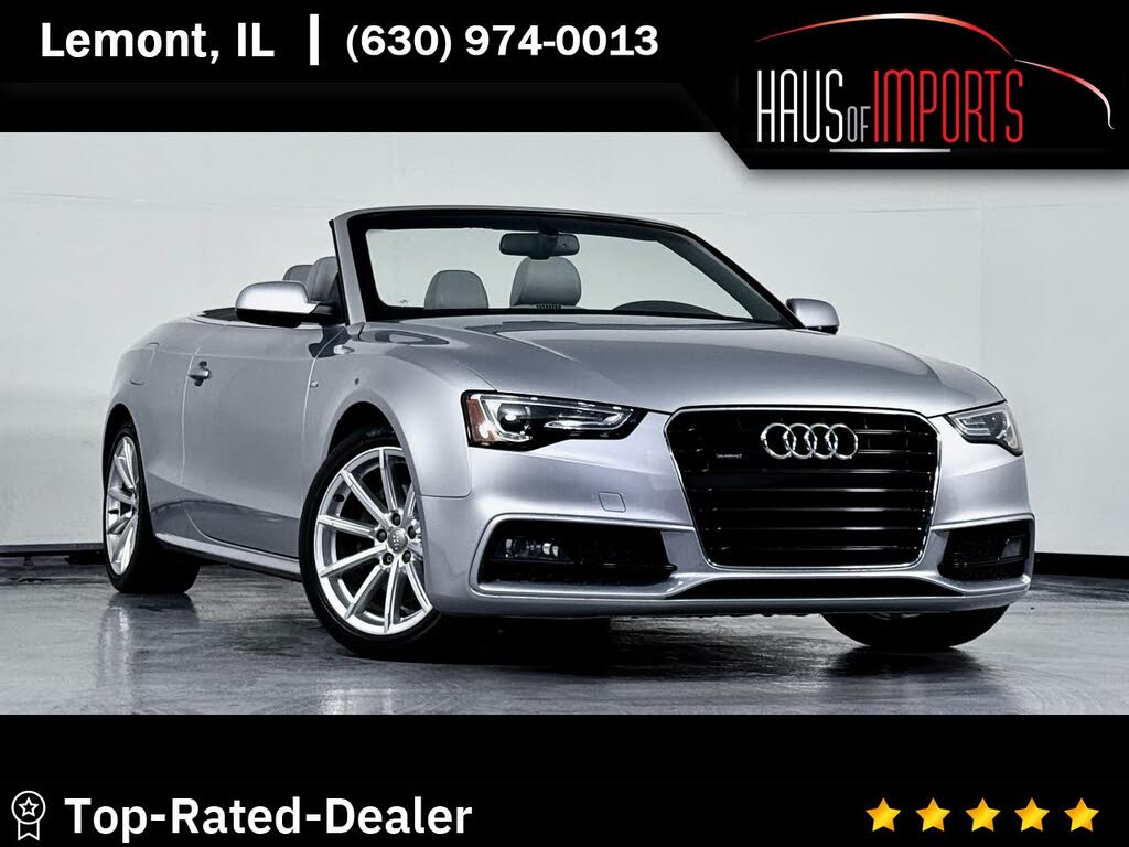 2016 Audi A5 2.0T quattro Premium Plus Cabriolet AWD