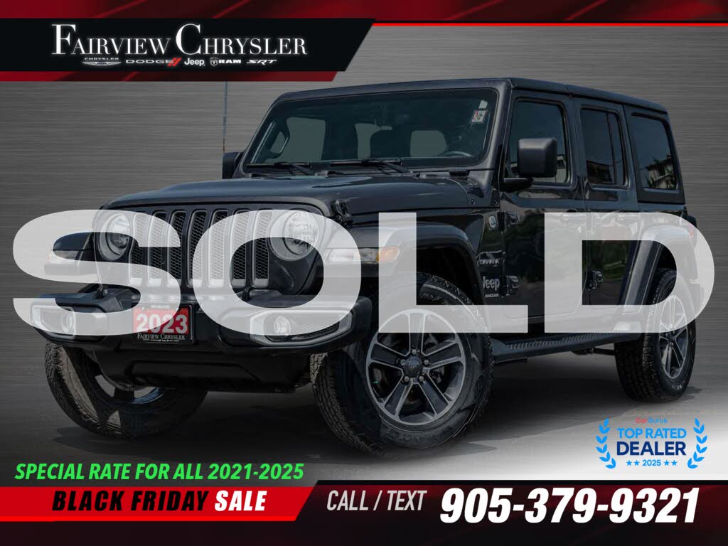 2023 Jeep Wrangler Sahara 4-Door 4WD