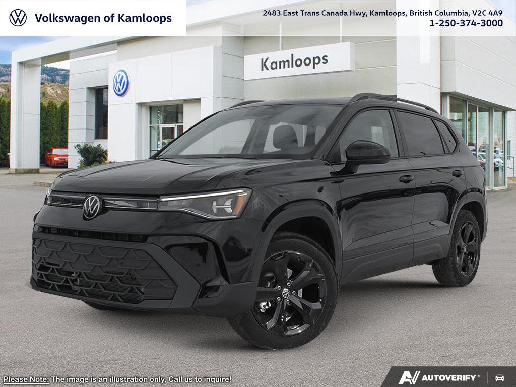 2026 Volkswagen Taos Comfortline Black Edition 4Motion