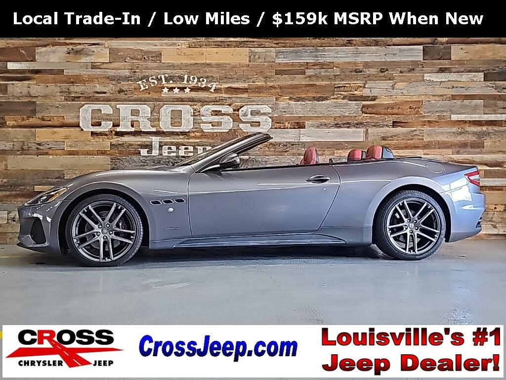 2018 Maserati GranTurismo Sport Convertible