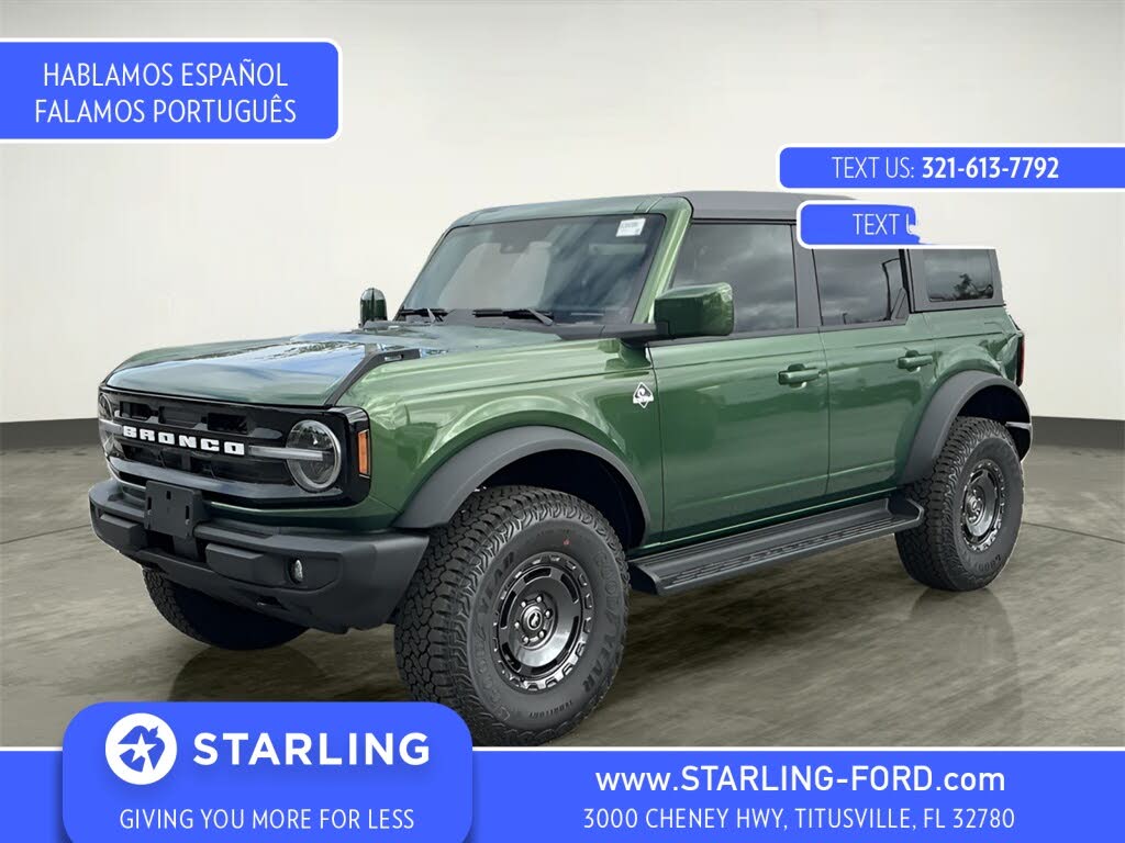 2025 Ford Bronco Outer Banks 4-Door 4WD