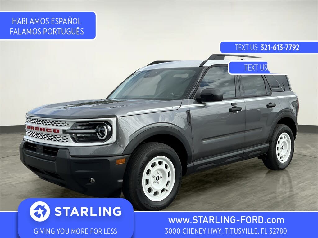 2025 Ford Bronco Sport Heritage AWD