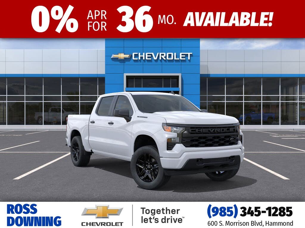 2026 Chevrolet Silverado 1500 Custom Crew Cab 4WD