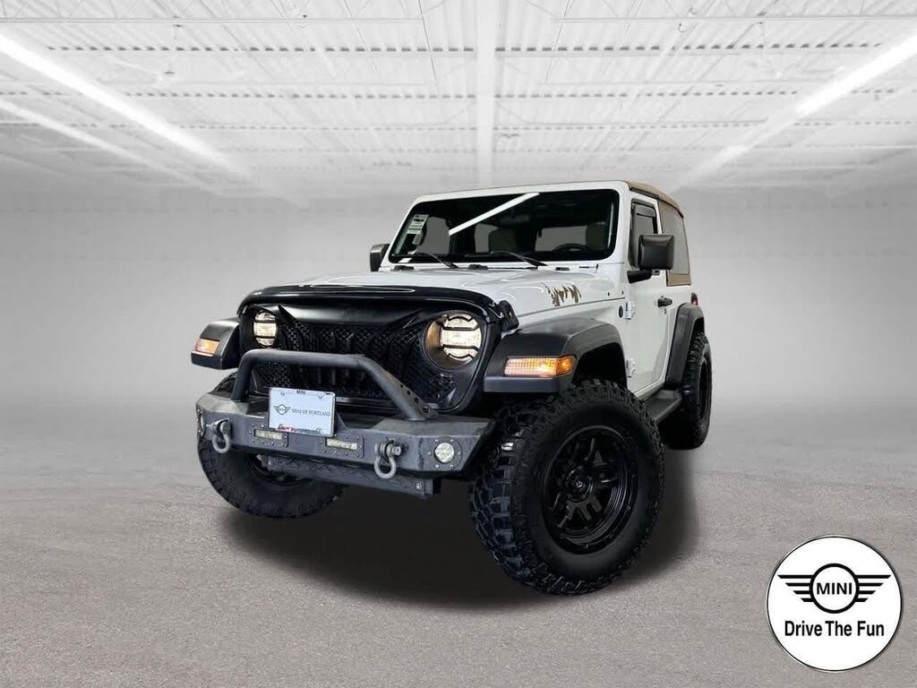 2020 Jeep Wrangler Black and Tan 4WD